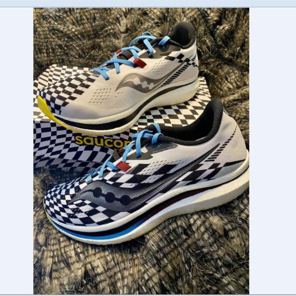 Saucony Endorphin Speed Pro 2 Men's Size 9.5 Reverie White Black S20688-40 New - Picture 3 of 10